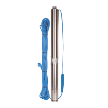 Насос скважинный Aquario ASP3E-65-75 (встр. конд, каб. 50м)